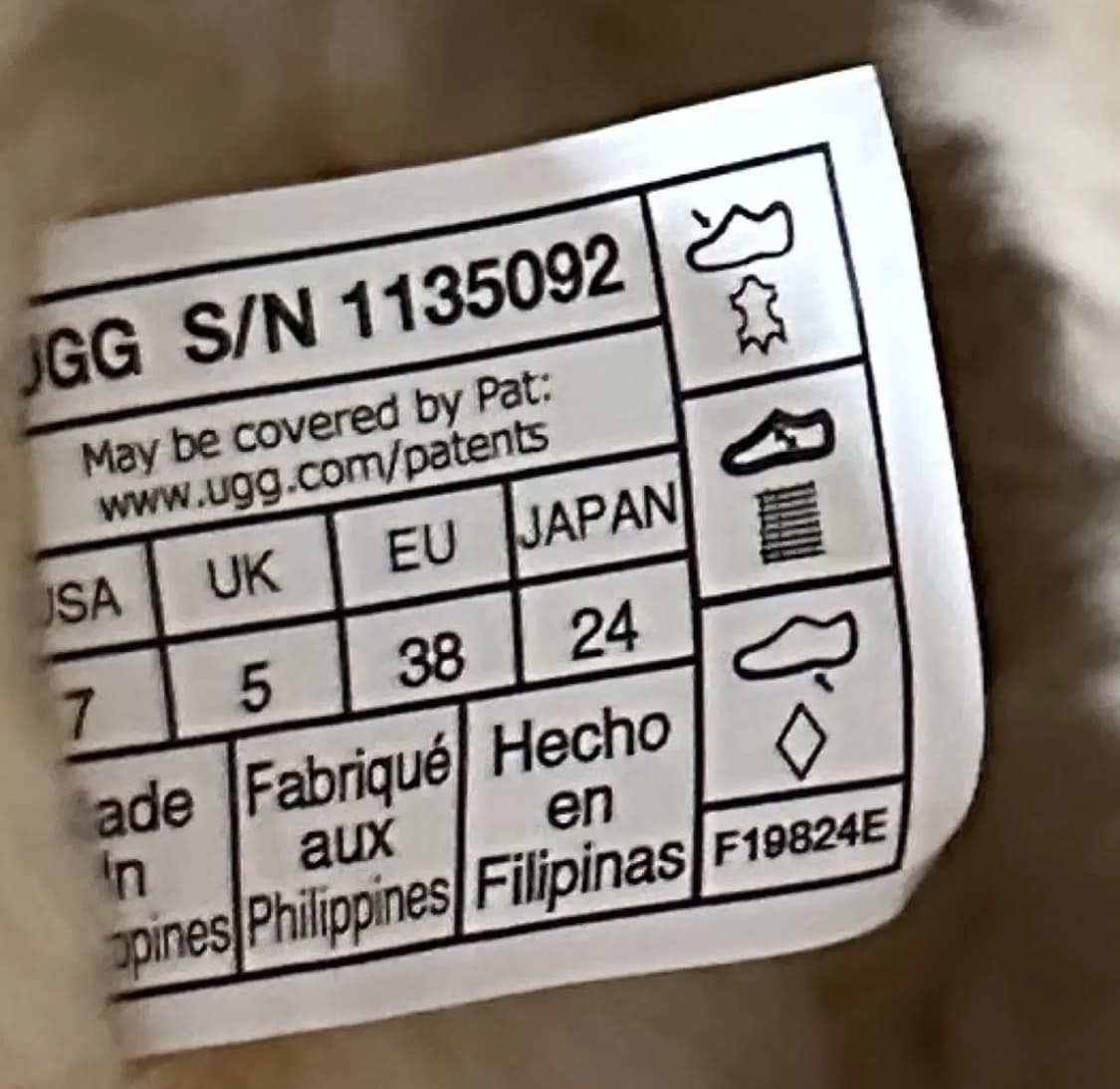 UGG 어그 클래식 울트라 미니 플랫폼 부츠 240 US7 상품이미지4