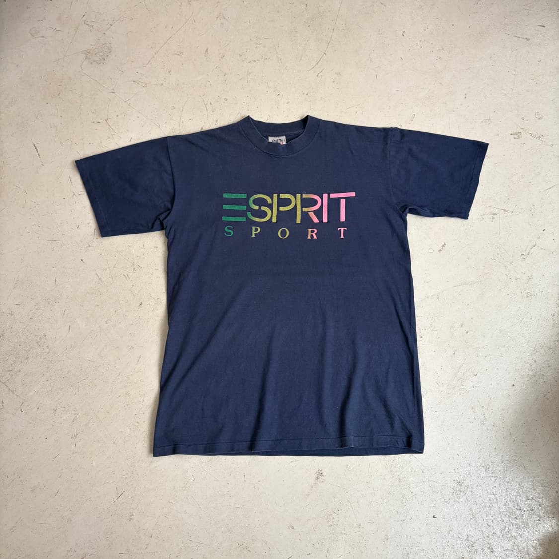 90s USA Esprit Sport 빈티지 싱글스티치 반팔티 2XL 상품이미지1
