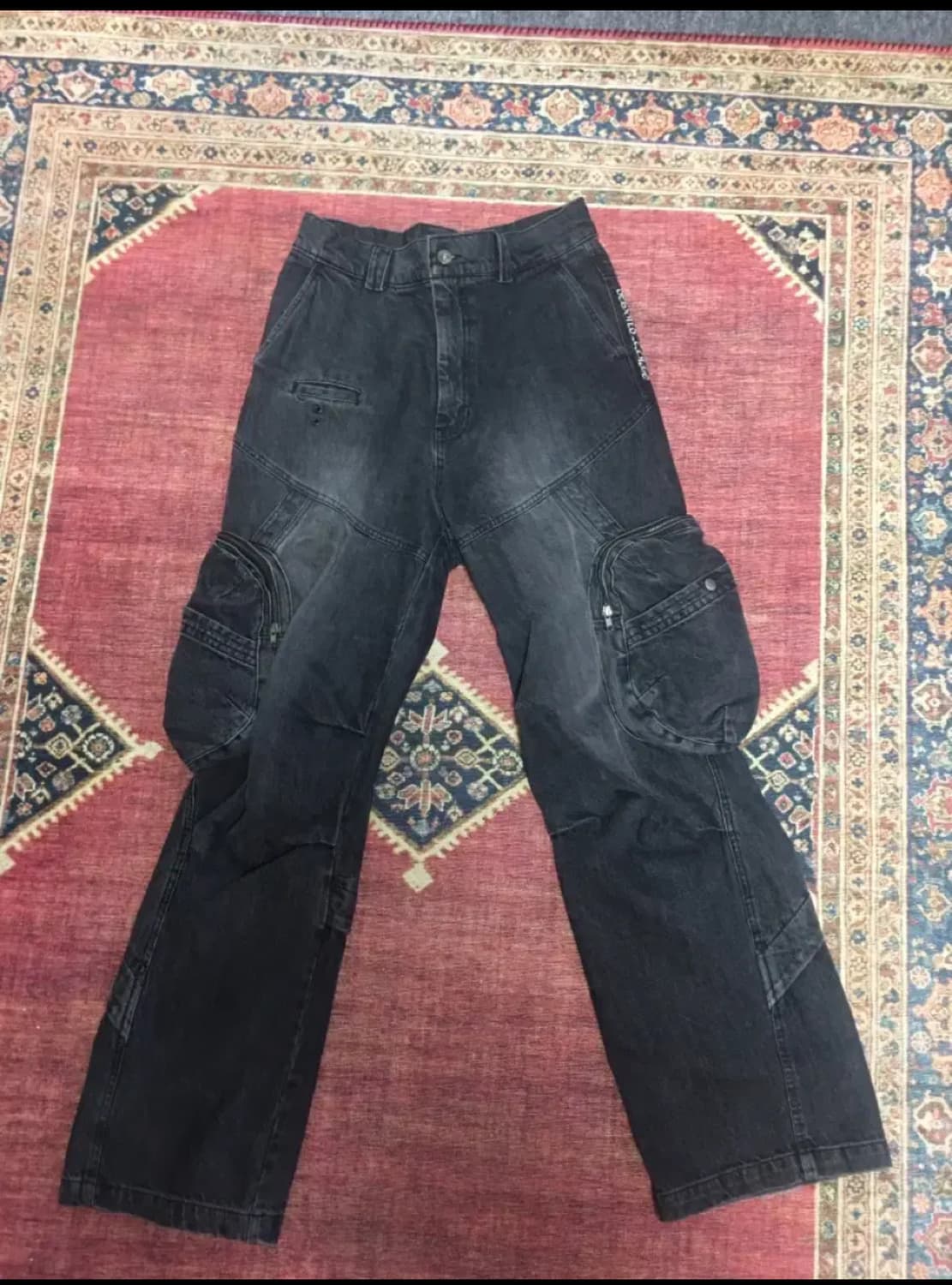 이그노타 코어 7 워시드 카고 데님 팬츠 L 상품이미지2