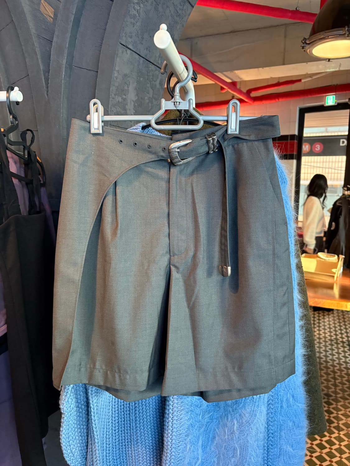 앤더슨벨 스칼라 벨티드 버뮤다 쇼츠 상품이미지7