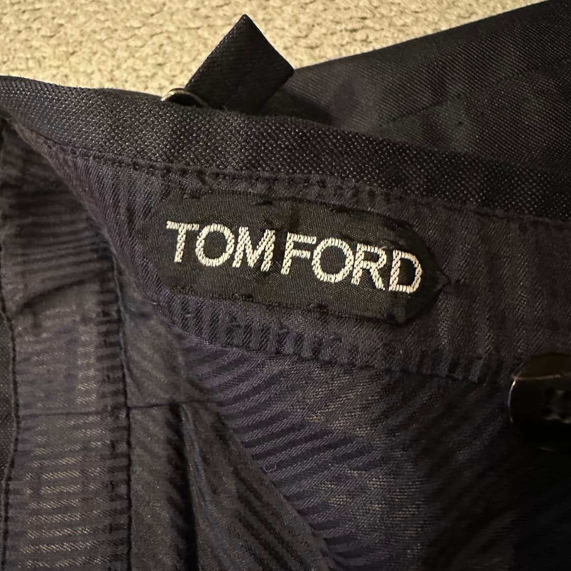 톰포드 (Tom ford) 테일러드 울 실크 블렌드 팬츠 48 상품이미지5