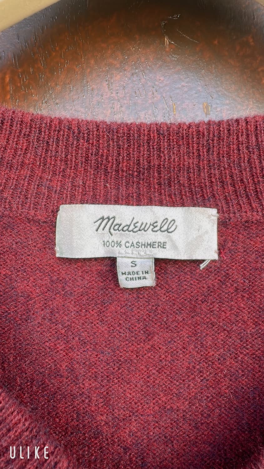 메이드웰(Madewell)의 캐시미어 V넥 니트 상품이미지4