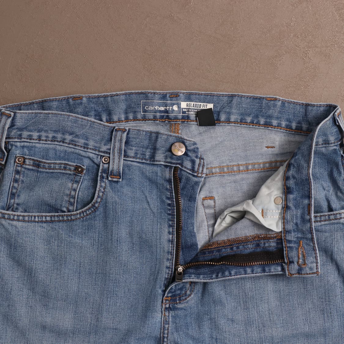 칼하트 연청 데님팬츠 A1809 상품이미지3