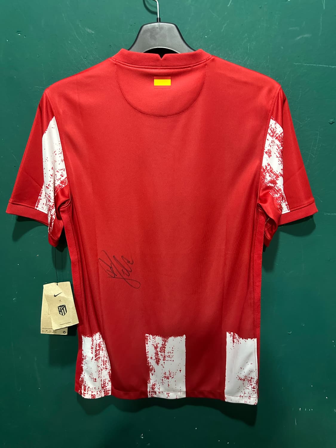 나이키 새제품 AT마드리드 싸인 유니폼 S 상품이미지7