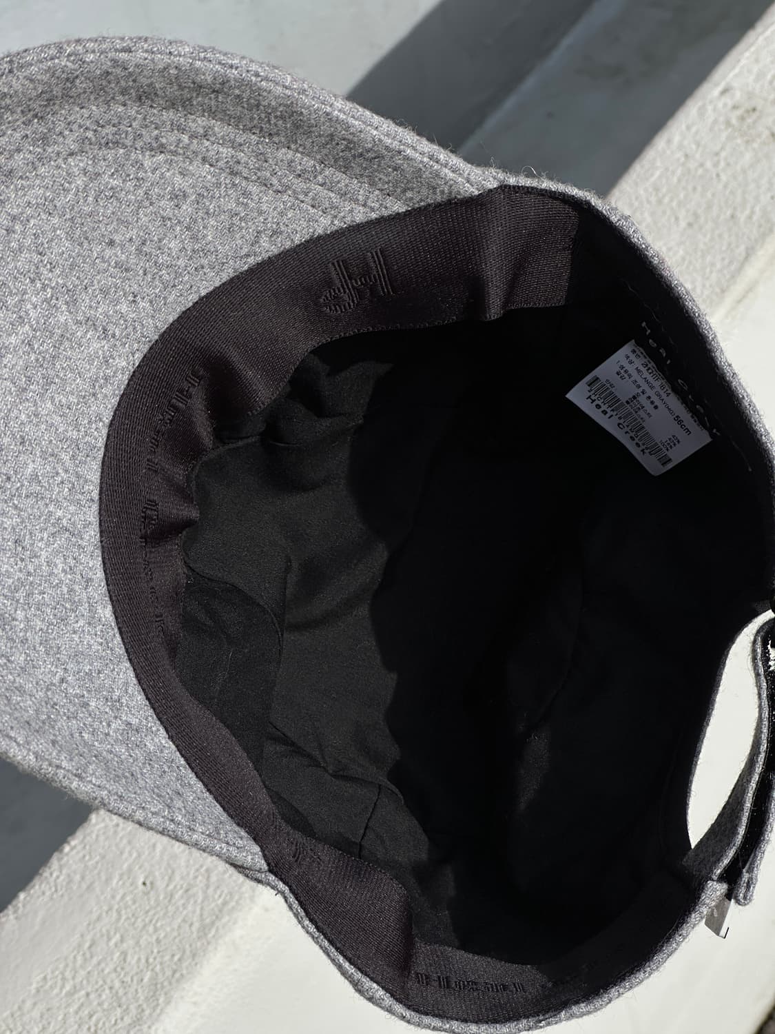 [F] 힐크릭 그레이 울 볼캡 모자 골프 상품이미지5