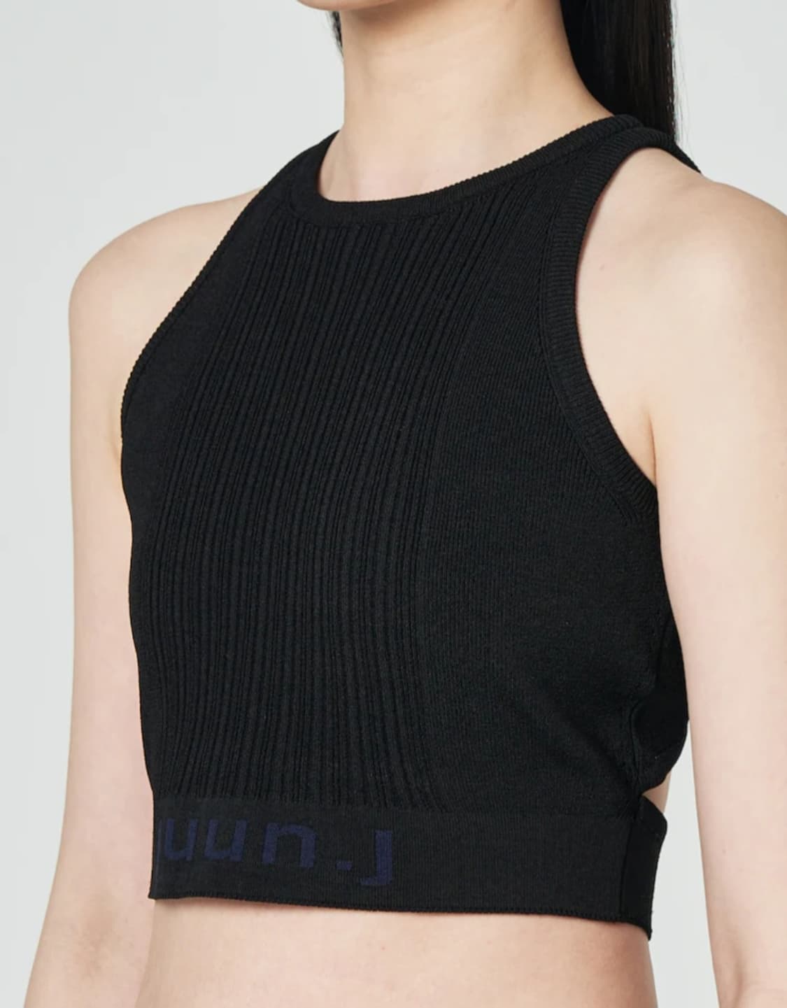 준지 크롭 니트 탑 상품이미지3