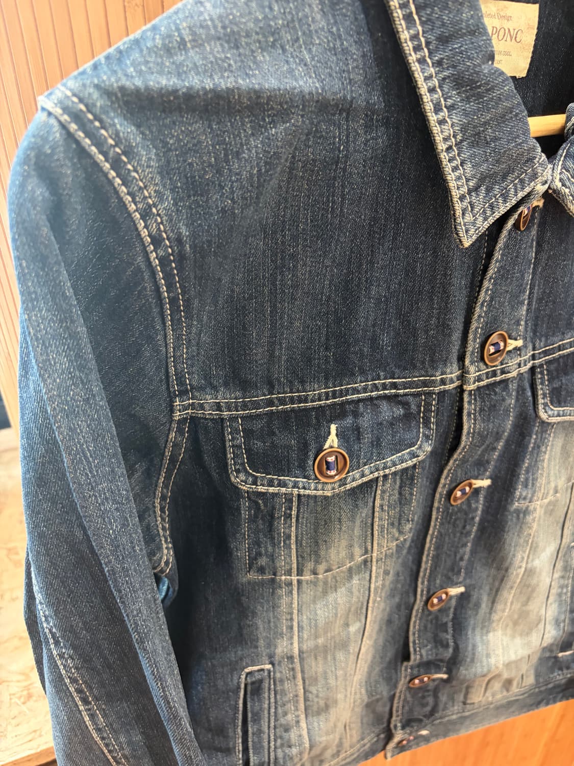 PINC PONC SELVEDGE DENIM JACKET 상품이미지2