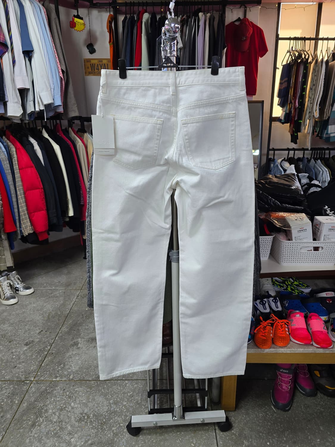 COS 코스 화이트 데님 팬츠 (1407) 상품이미지2