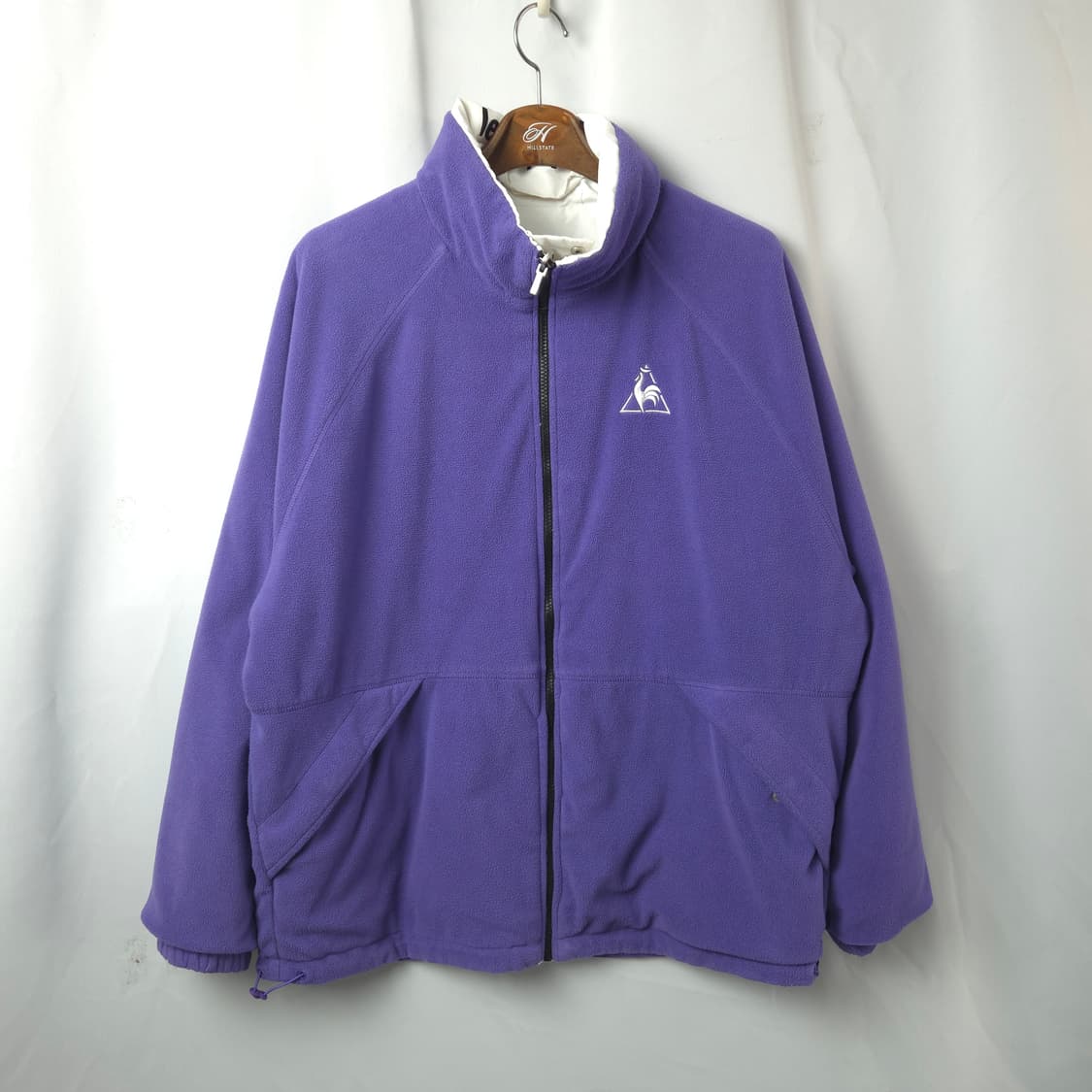 남L-XL 르꼬끄 오버핏 양면 바람막이 플리스 자켓 상품이미지8