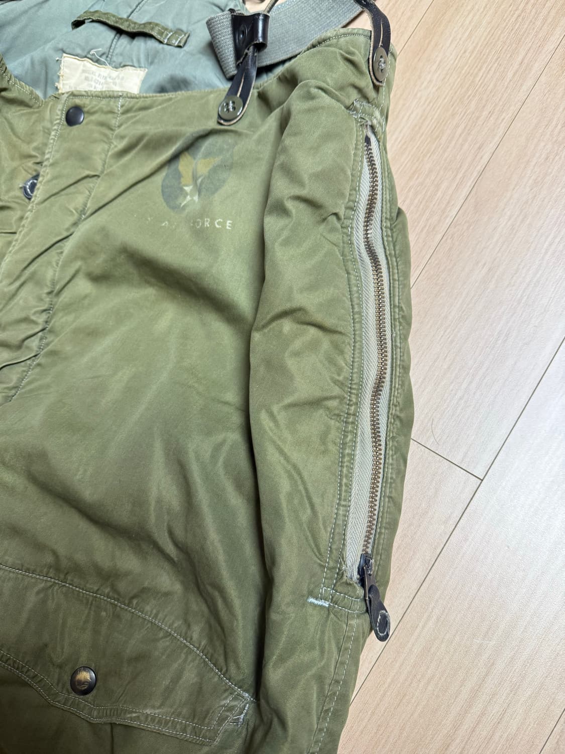 80s usaf f-1b 미공군 파일럿 팬츠 트라우저 상품이미지5