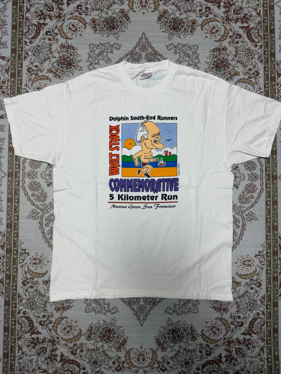 Hanes Beefy 그래픽 반팔티 L 상품이미지2