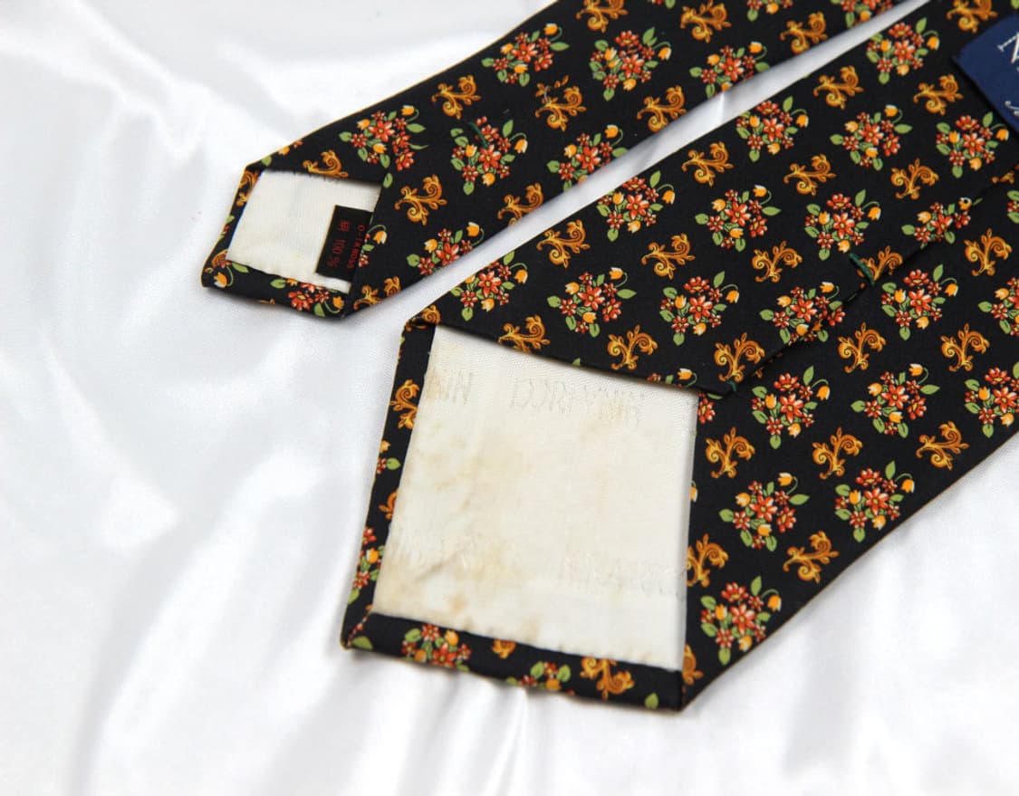 니나리치 8.9cm A등급 남자 명품 넥타이 상품이미지4