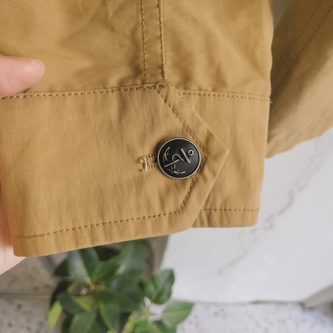 Male&co 머스터드베이지 윈드자켓 상품이미지6