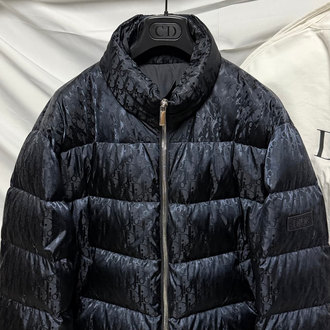 [S+급/56] 디올 오블리크 패딩 블랙 풀구성 상품이미지2