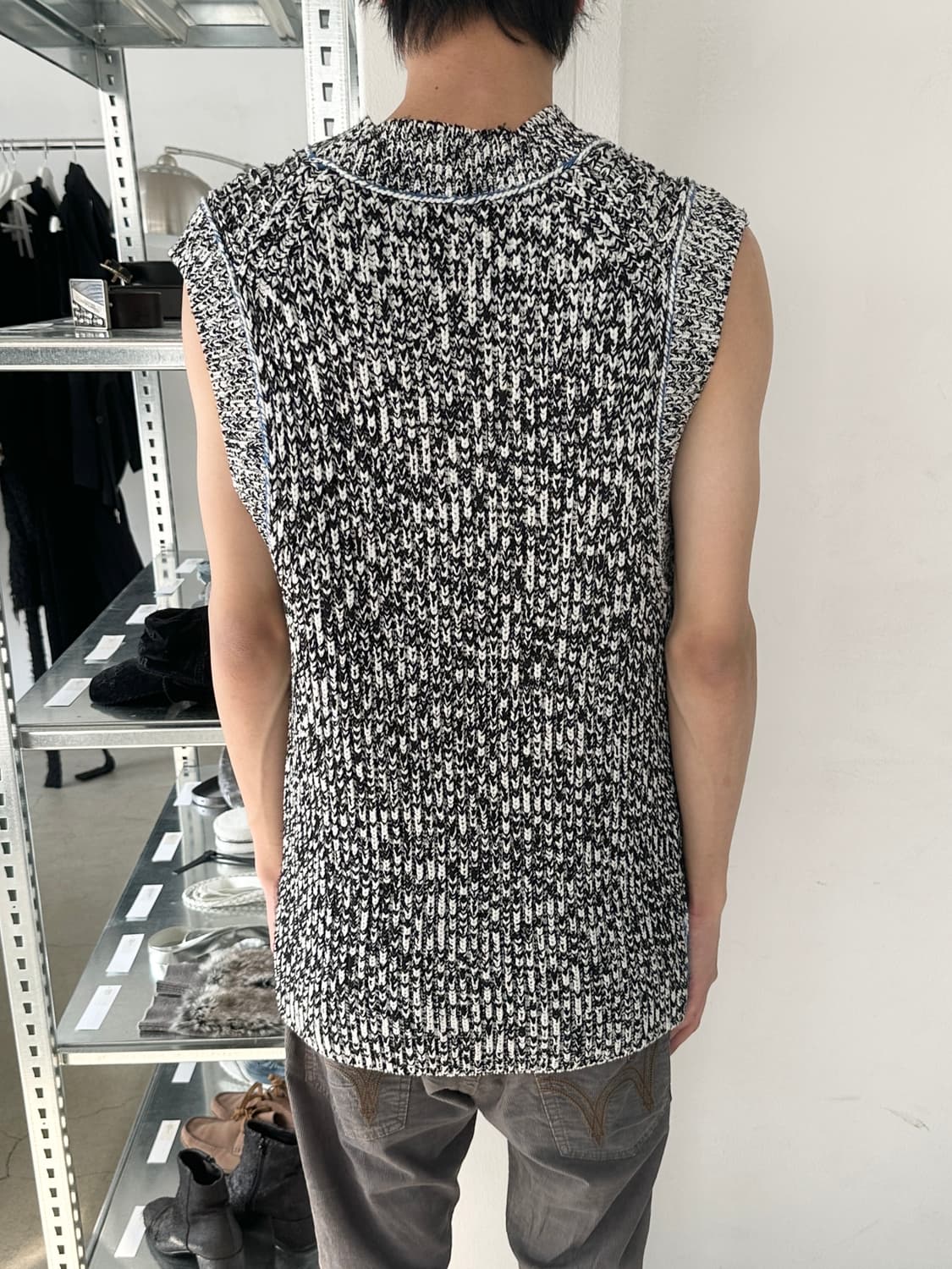 21fw 아크네 울 니트 베스트 상품이미지2