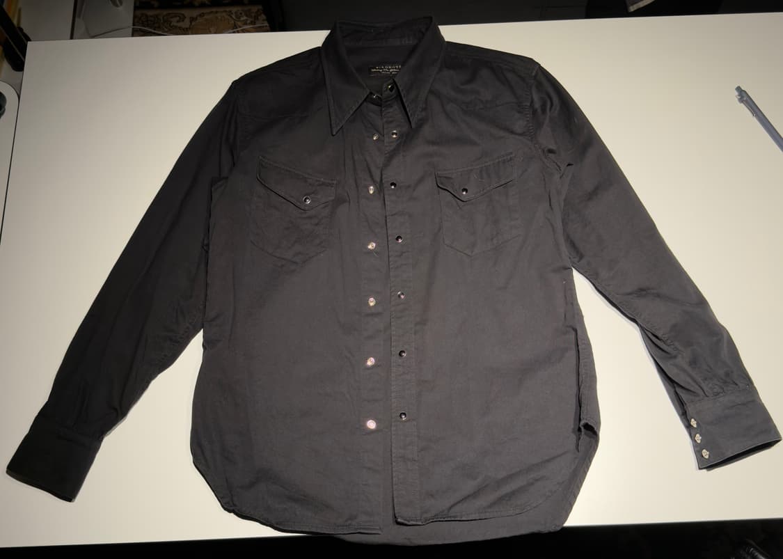 버드노트 웨스턴 셔츠 40 ( L ) 상품이미지1