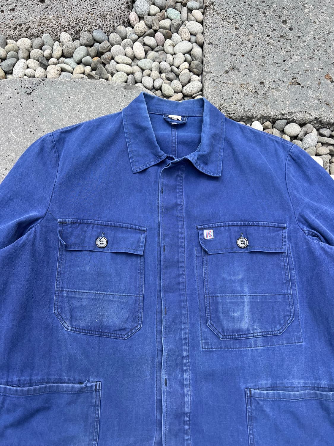 FADED VINTAGE "HBT"헤링본트윌코튼 프렌치워크자켓 상품이미지6