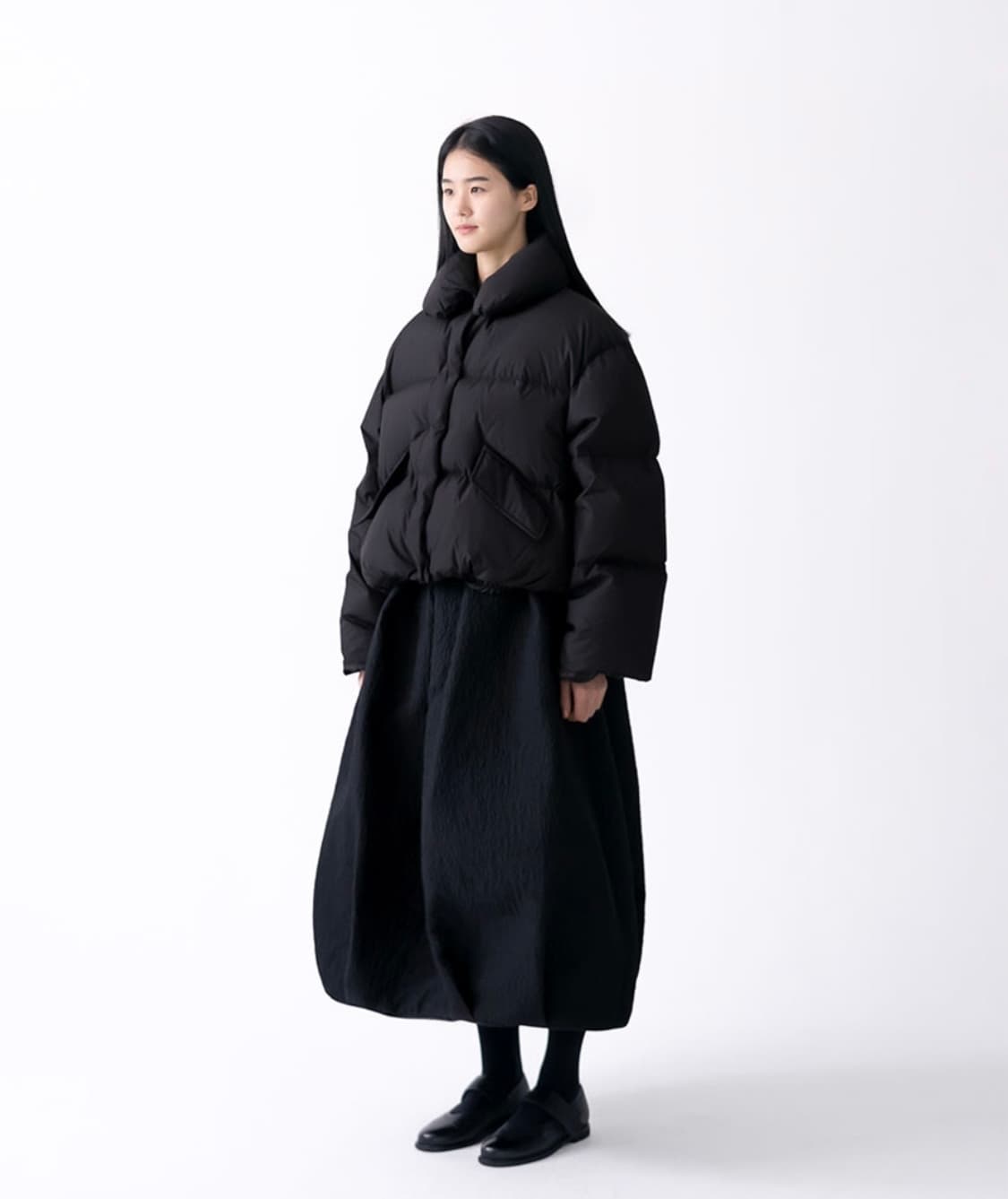  유노이어 Jacquard Volume Skirt 상품이미지2