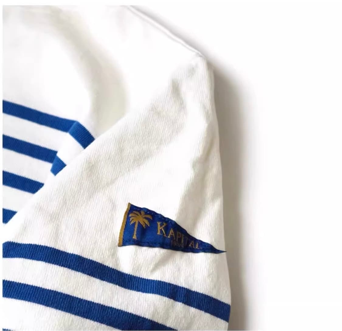 카피탈 스트라이프 티셔츠 사이즈 3 (새상품) 상품이미지2