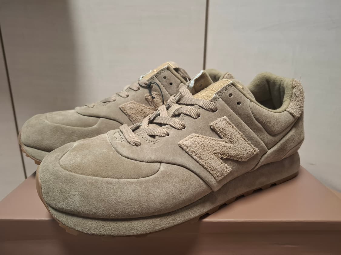 285 뉴발란스 스톤아일랜드 574 고스트 다크 베이지 상품이미지1