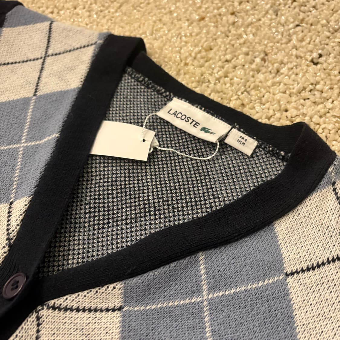 라코스테 반팔 가디건 ☆240 상품이미지3