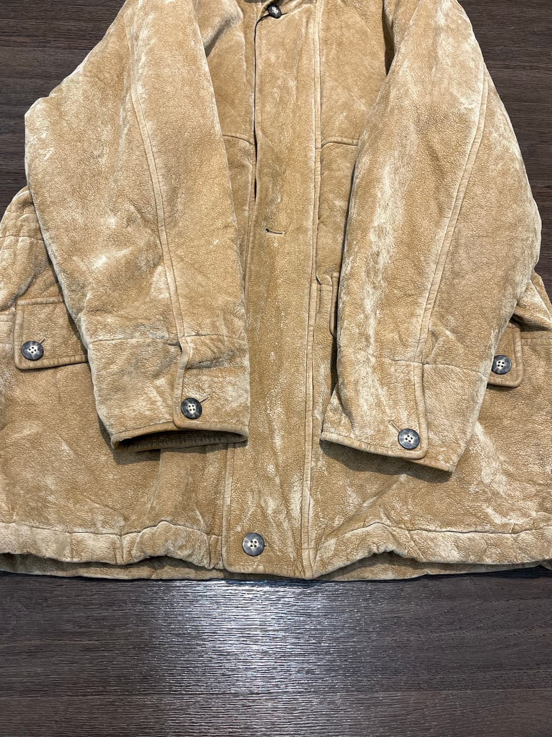 크로커다일 스웨이드 헌팅 자켓 상품이미지6