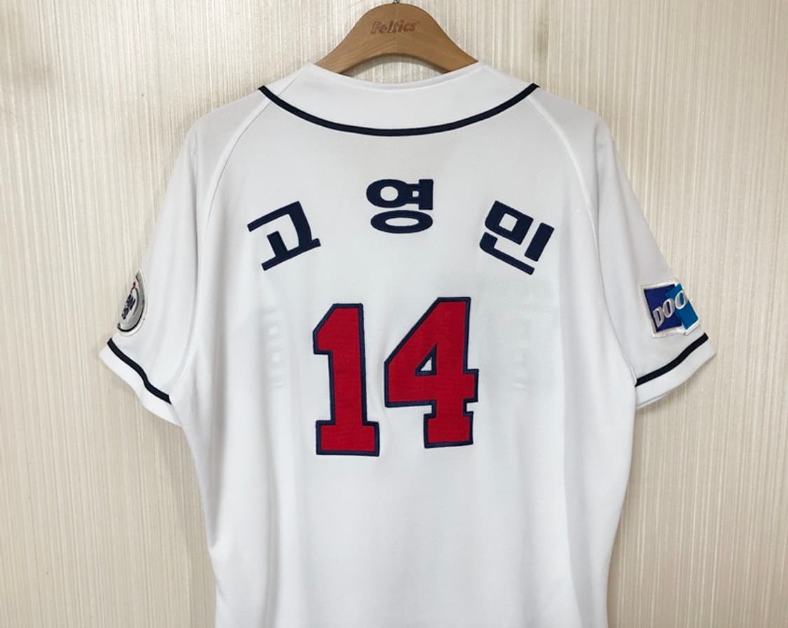 KBO 두산베어스 홈유니폼/져지 100 #14 고영민 상품이미지9