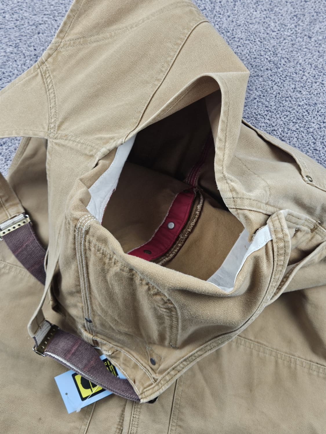 칼하트 덕캔버스 워크 오버롤 슈트 ( 상세설명참조 ) / 10314 상품이미지8