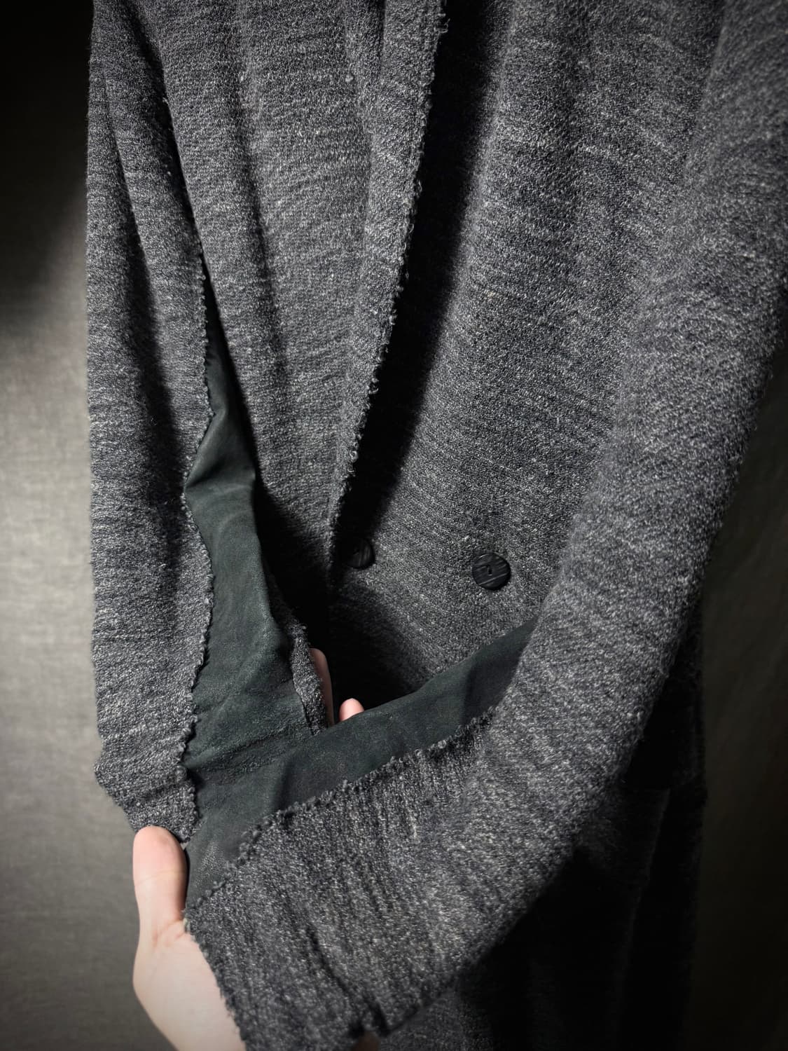 Transit Shawl Collar Double Coat 상품이미지6