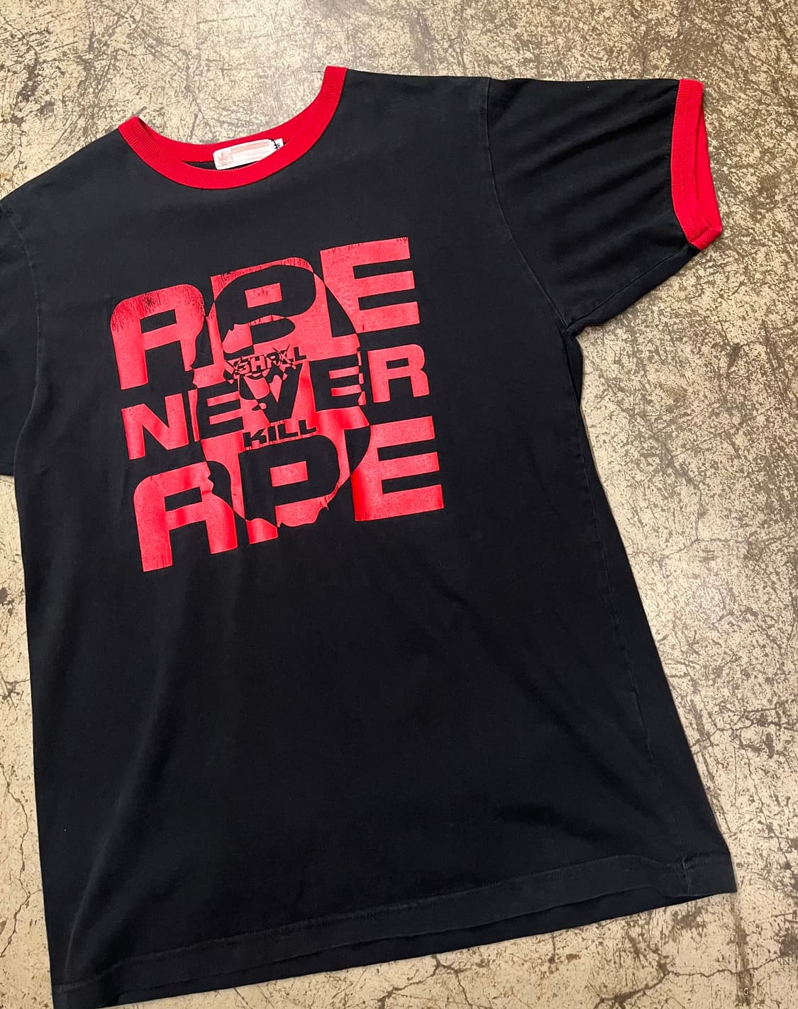 00s 베이프 ape never kill ringer T 상품이미지4