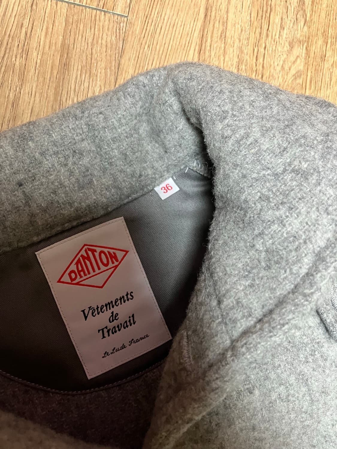 단톤코트 울코트 36사이즈 그레이 상품이미지2