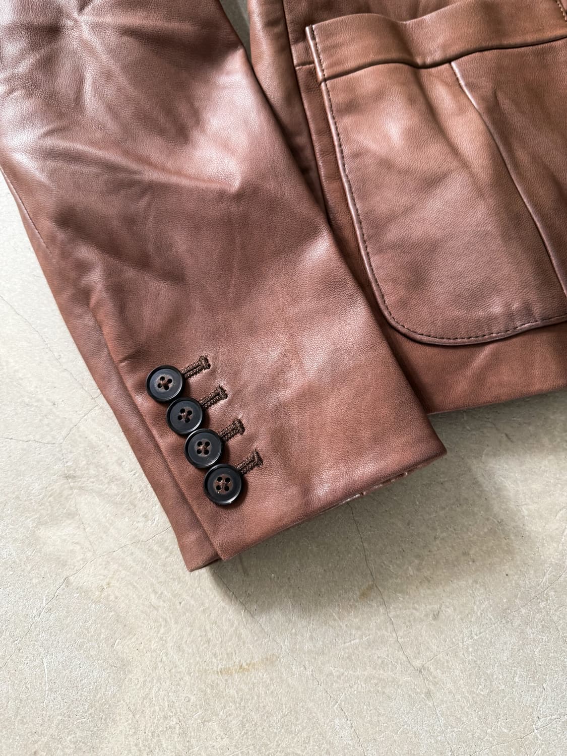 Polo Ralph Lauren Leather Jacket 상품이미지3
