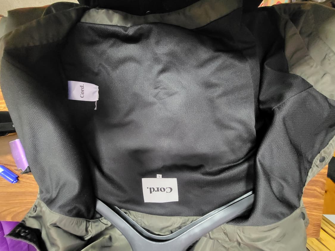 cord 후드 바람막이 상품이미지3