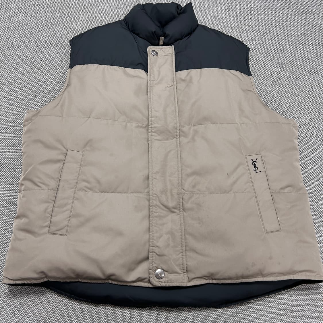 입생로랑 리버시블 구스다운 패딩조끼(100) 상품이미지3