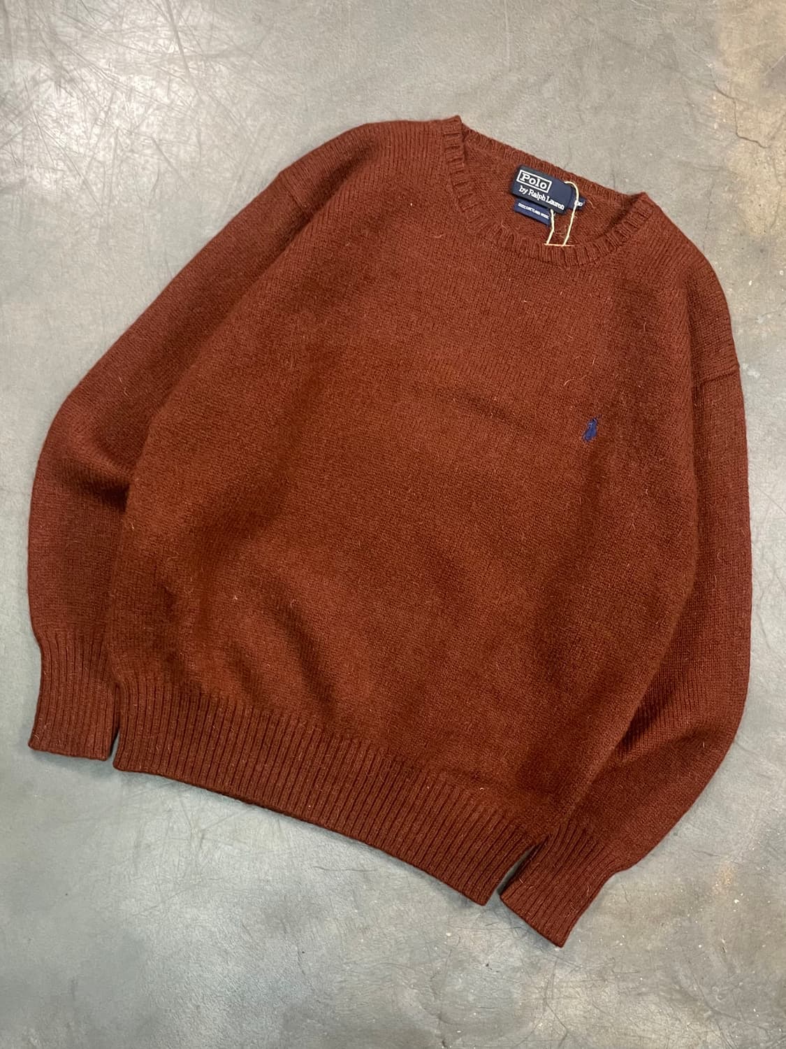 00s 폴로 솔리드 니트 상품이미지2