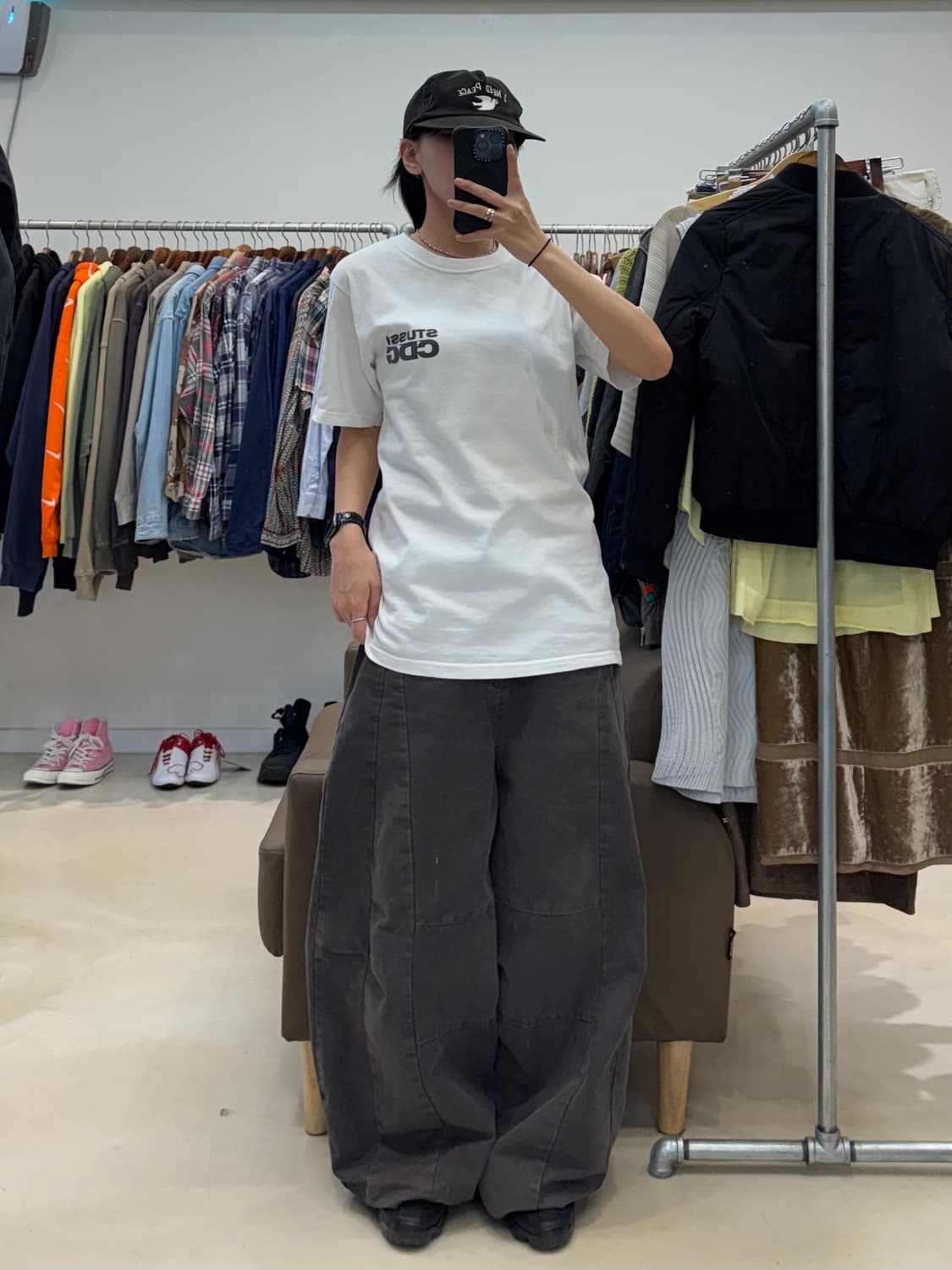 스투시xCDG 서프맨 티셔츠  상품이미지6