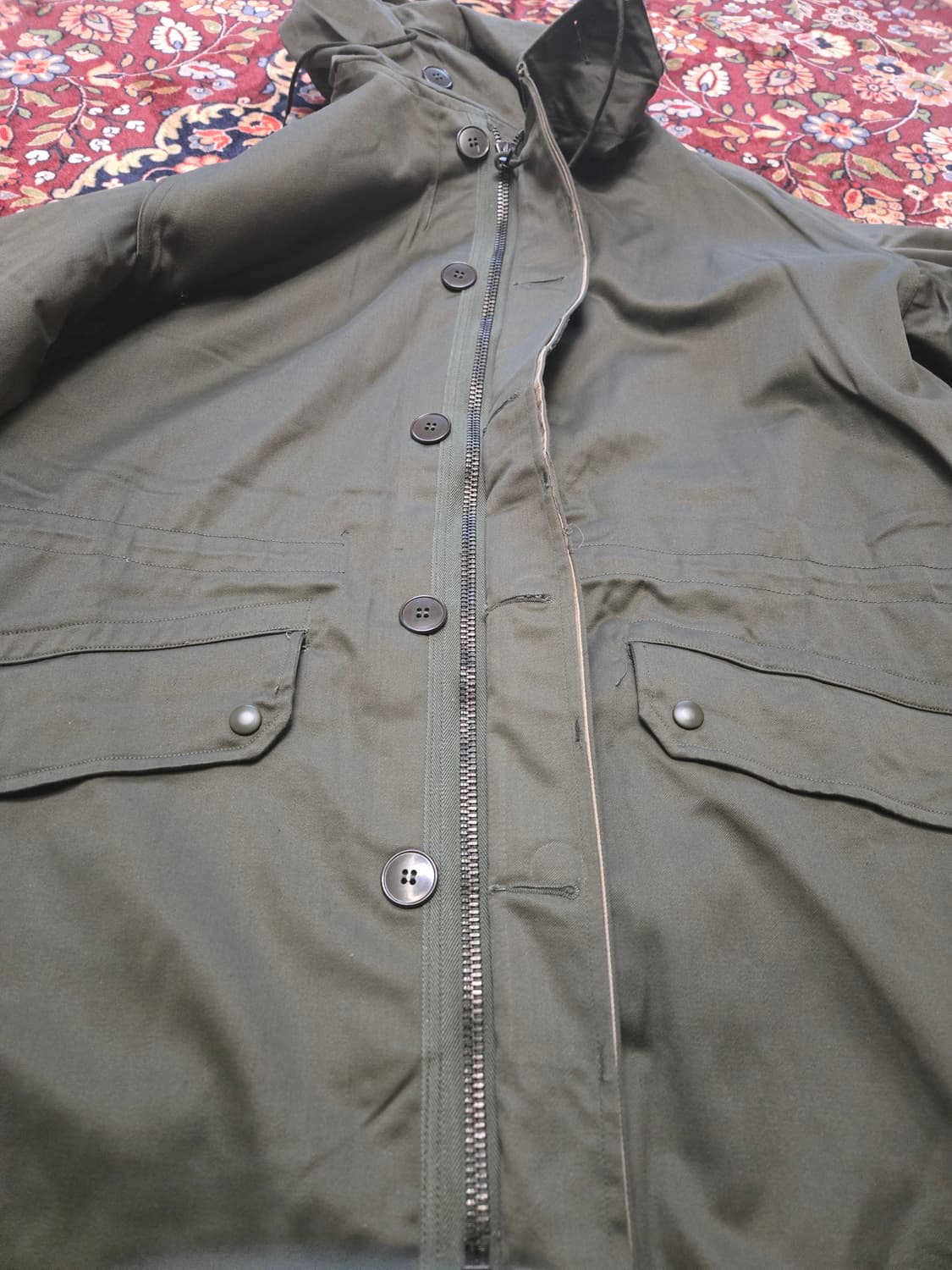[70's Original] 프랑스군 M64 필드 파카 새상품 상품이미지6
