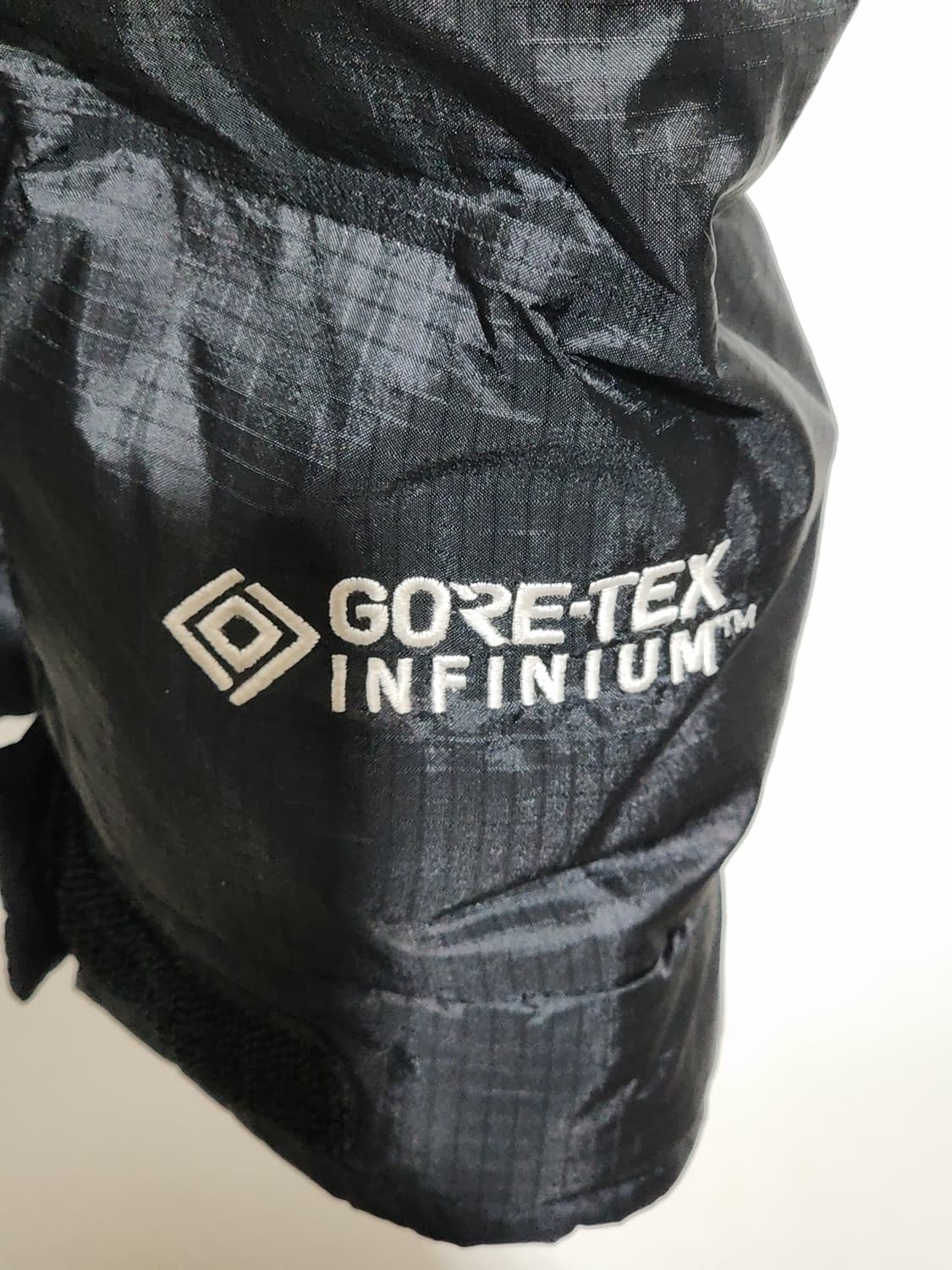 (M) 노스페이스 거위털 패딩점퍼 블랙 고어텍스 다운자켓 후드  상품이미지5