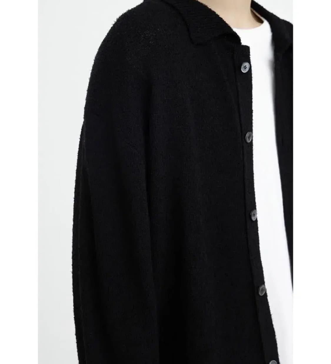 Youth 블랙 가디건 상품이미지1