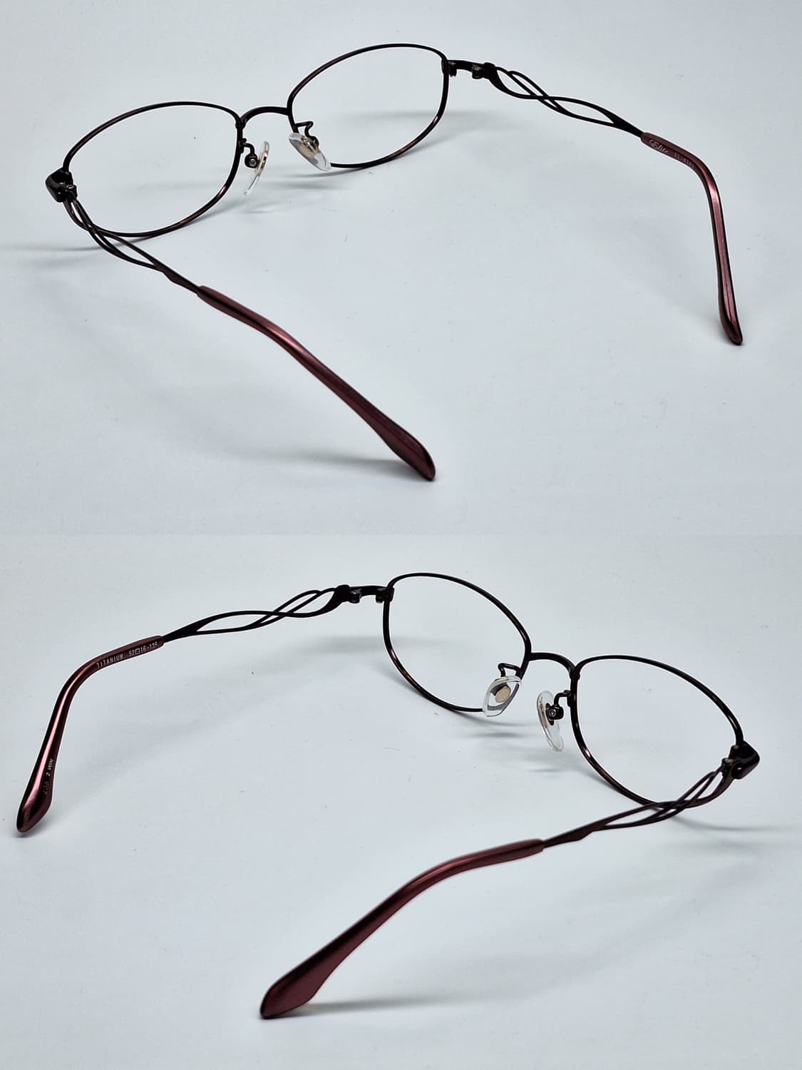 일본제 티타늄 와인 웰링턴 안경테 ELITE EL-6103 꽈배기 템플 상품이미지5