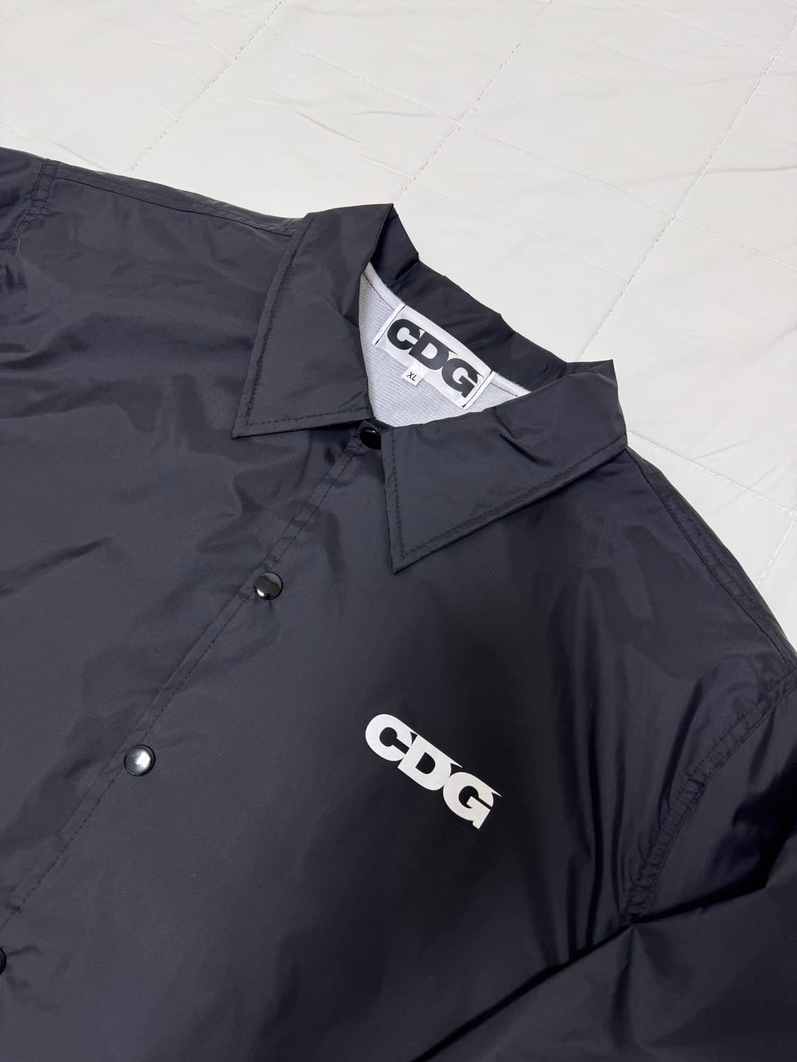 (XL)CDG 꼼데가르송 코치 자켓 블랙 상품이미지2