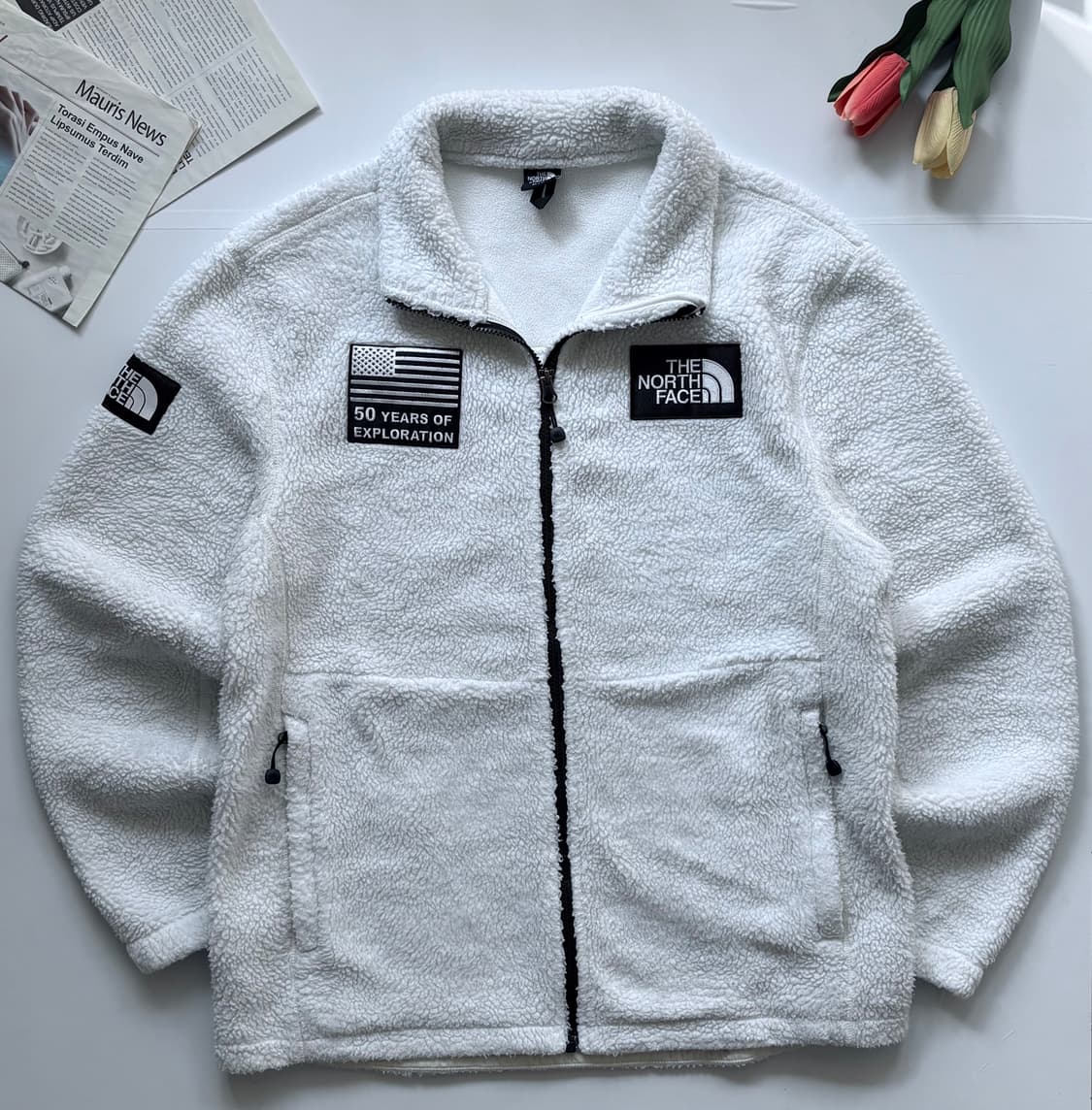 노스페이스 50주년 스노우 시티 플리스 재킷 상품이미지2