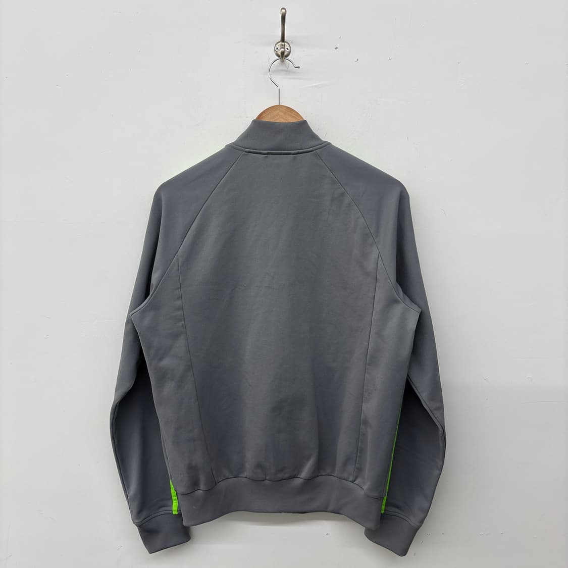 아디다스 삼선 트랙탑 그레이/네온 공용 M 상품이미지5