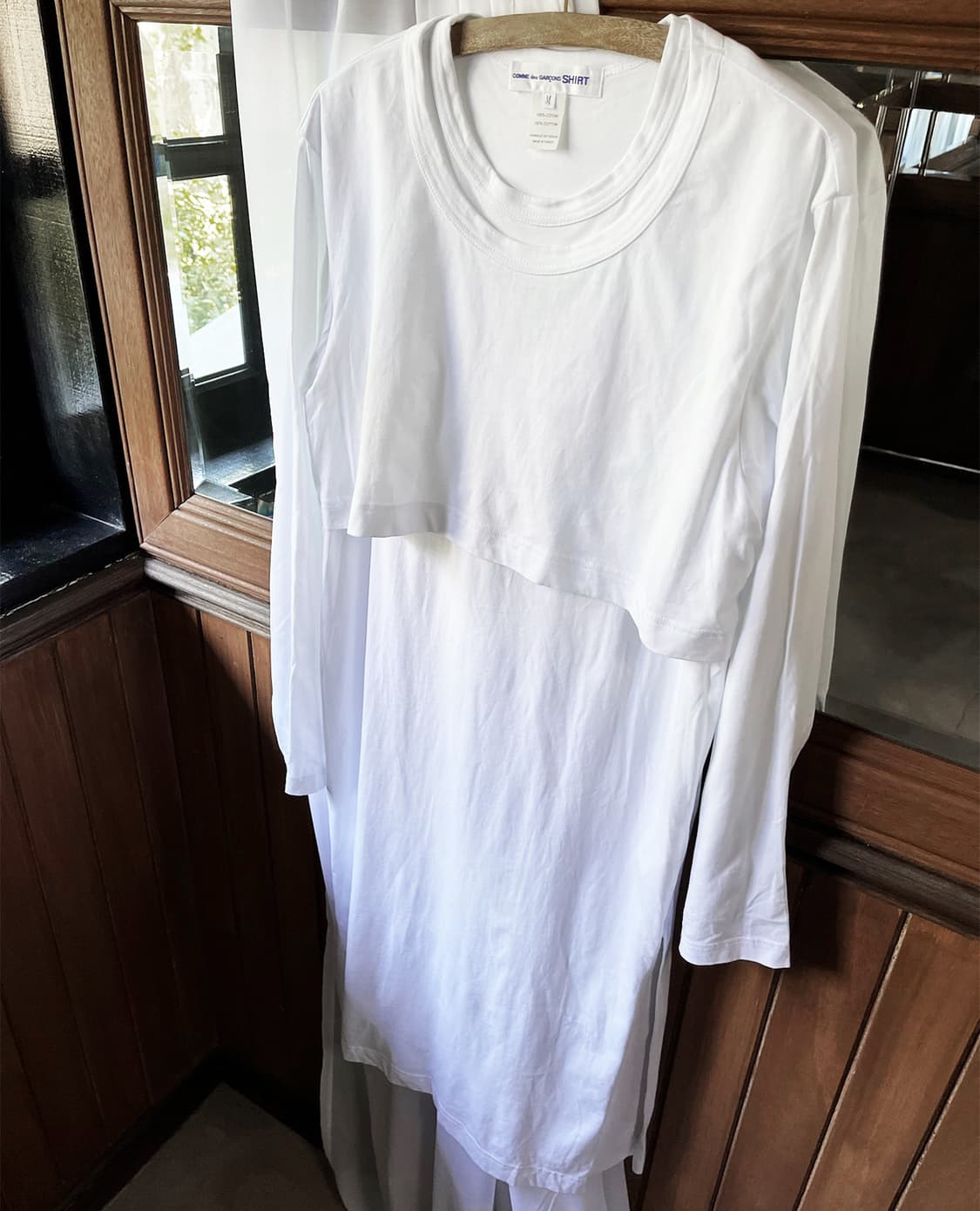 COMME DES GARCONS layered shirt dress 상품이미지1