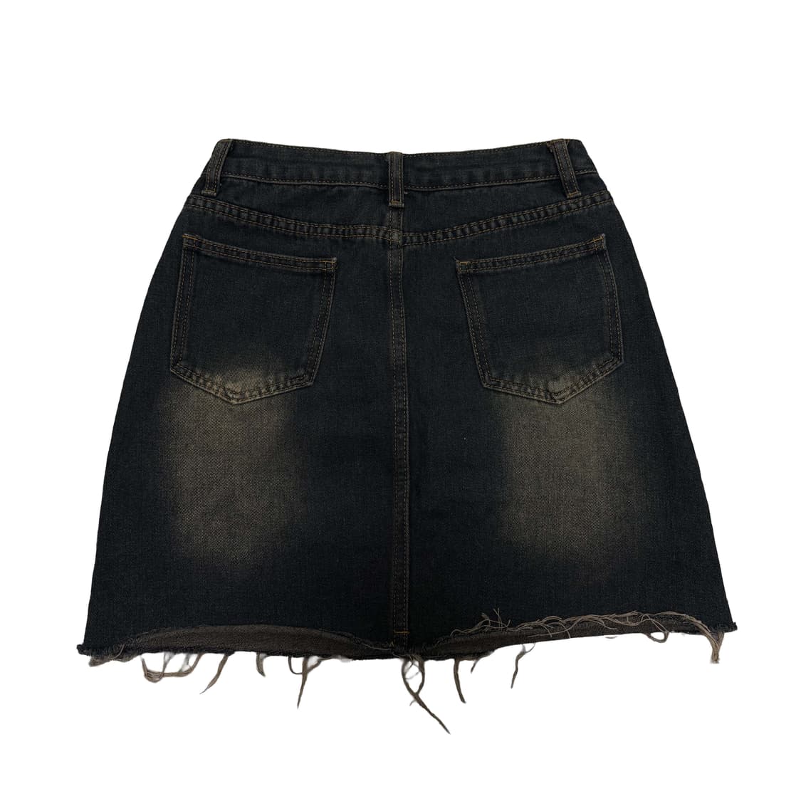 빈티지 워싱 데님 미니 스커트 상품이미지2
