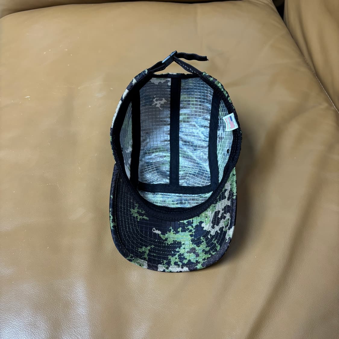 슈프림 캠프캡 모자 박스로고 립스탑 카모 상품이미지6