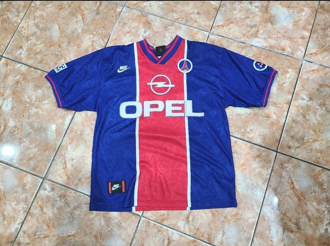 나이키 95 96 PSG 파리생제르망 올드레플 축구져지 상품이미지1