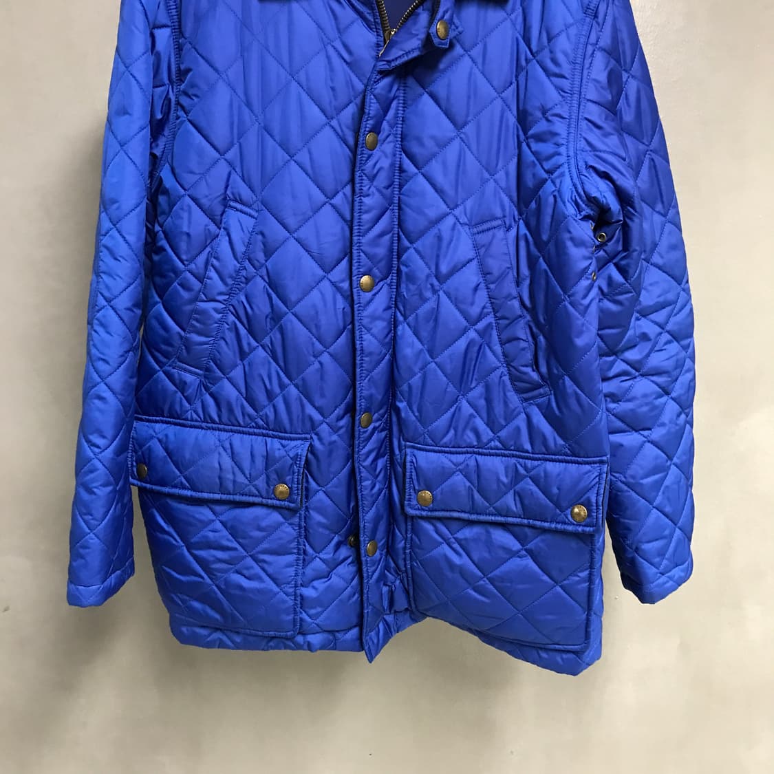 폴로 랄프로렌 퀄팅 자켓 블루 L 상품이미지3