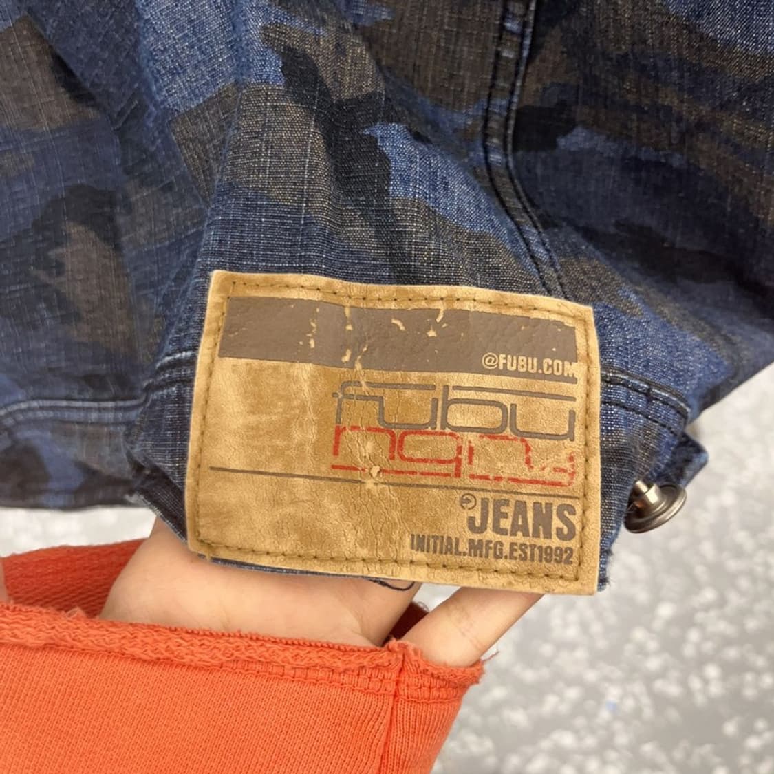 푸부 스트릿 힙합 밀리터리 카모플라주 워크 자켓 100 C08865 상품이미지5