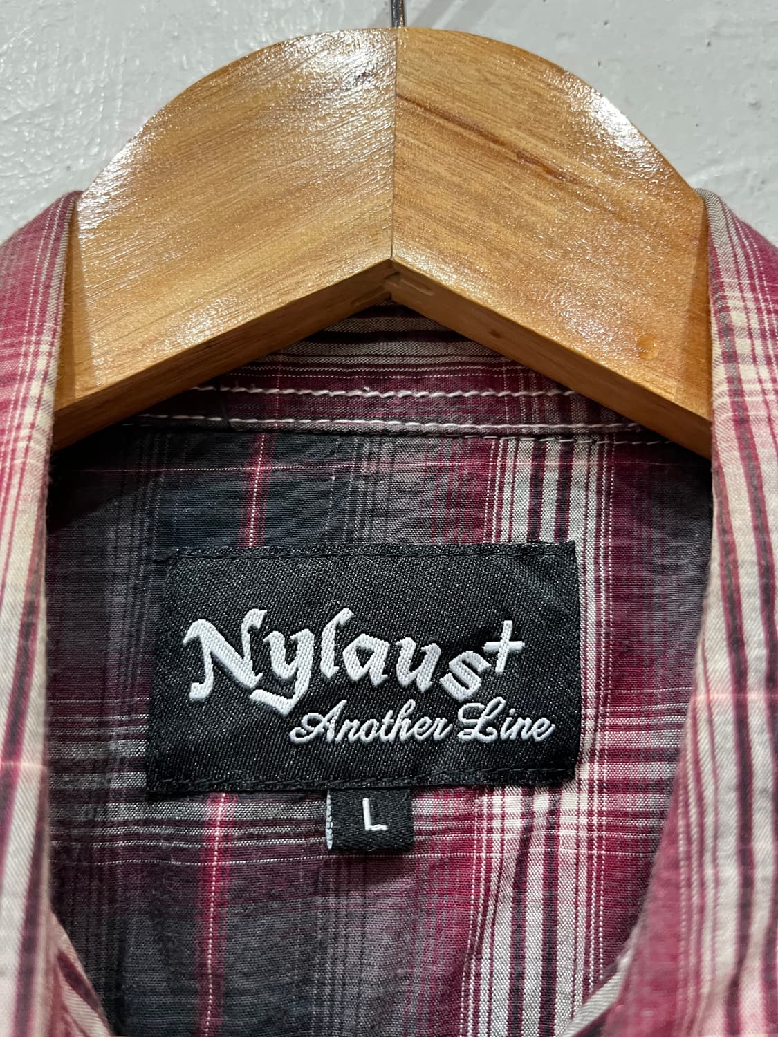 Nylaus JPN 웨스턴 체크 셔츠 상품이미지7